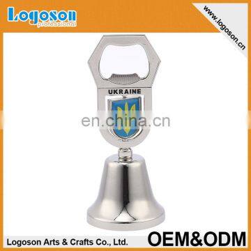 Top quality custom design souvenirs silver hand bell