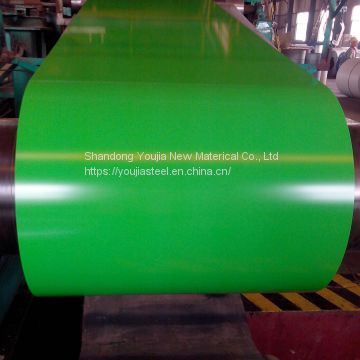 Shandong Color coated galvanized steel coil ppgi/ppgl/gi/gl pre-painted galvanized steel coil