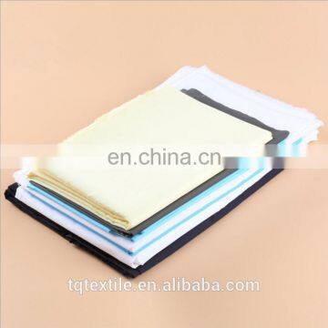 China factory plain bleached poplin fabric for tc 110*76 45*45 polyester and cotton pocket fabric textile