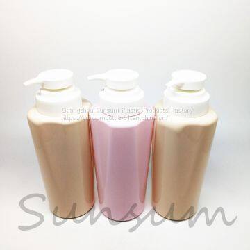 450ml Flower Shape Plastic Bottle for Shampoo and Body Wash Lotion photo-4