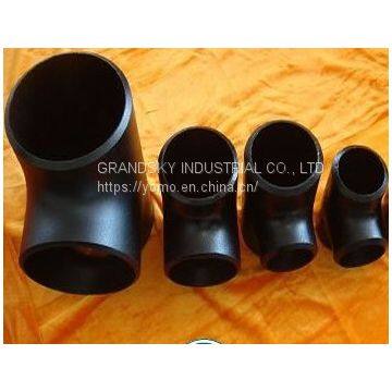 Butt Weld Fittings Carbon Steel Pipe Tee Equal Or Reducing