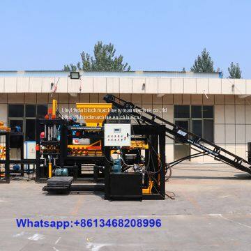 QT4-18 Automatic Interlocking Paving Concrete Brick Block Making Machine Curbstone Machine