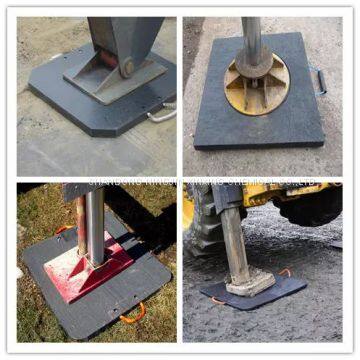 600x600x60 Concrete Pump Outrigger Pad