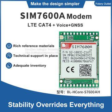 Wireless 4G Module SIM7600 With SIM Card slot