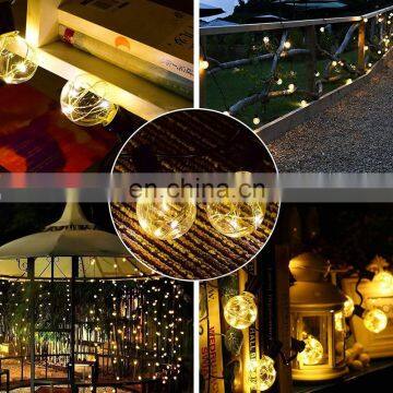 Wholesale Fairy Garden Home Wedding Party LED G40 Globe String Lights With Clear Bulbs photo-4