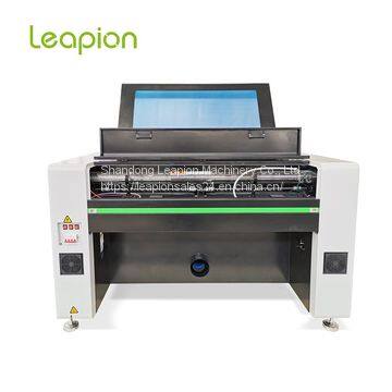 Double Head LC1390  Leather Laser Cutting Machine, Laser cut and engrave Fabric Plastic Acrylic Leather MDF Rubber Wood