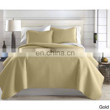 Wholesale Comforter Folded Soft Microfiber Lightweight Coverlet for All Season Fabric Microfiber Quilt photo-6