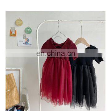 2020 children's clothing summer new Korean version of the small and medium-sized virgin baby children's day backless