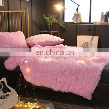 All seasons  Ultra Soft Cozy Plush Fleece Warm Solid Colors suitable double layer  blanket