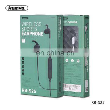 Remax RB-S25 Competitive Price Noise Cancelling Wireless Neckband Earphones Sport