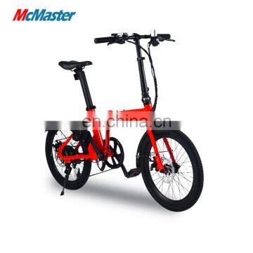 BEBHM20BM 20 Inch 36V Foldable Electric Bicycle With LCD Display, Portable Hidden Lithium Battery Electric Bike photo-2