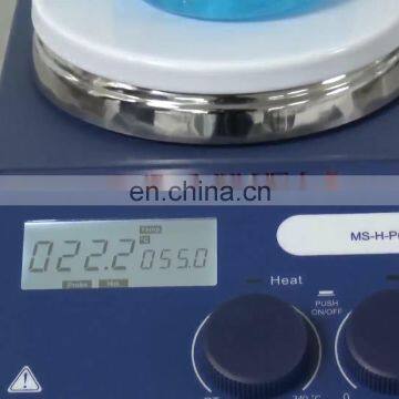 Heat Function Laboratory Hot Plate Magnetic Stirrer