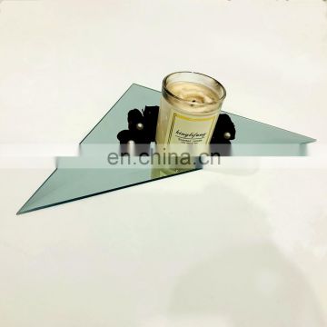 China Factory  Glass Mirror Candle Holder Plates