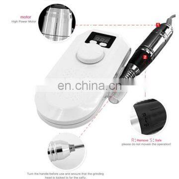 Asianial 30000rpm portable battery rechargeable nail drill