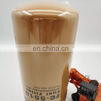 hot selling excavator spare parts fuel filter 1R-0751 422-7587 FOR E336D2