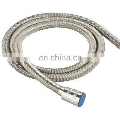 GAOBAO Silver PVC plastic Shower Hose Flexible Chrome & Black PVC hose11mm x 1.5m