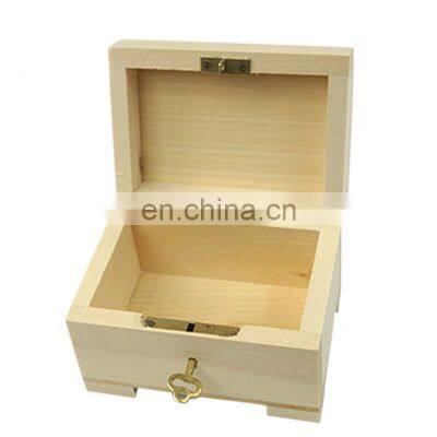 Custom Creative Useful Empty Bulk Wooden Gift Boxes With Lock photo-5