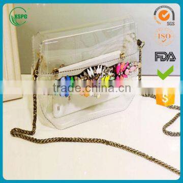 Fashionable Pvc Packaging Shoulder Bag photo-2