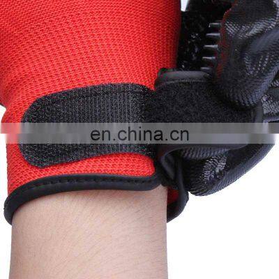 Horse Cat Dog Pet Cleaning Massage Deshedding Brush Tool Pet Hair Remover Glove photo-5