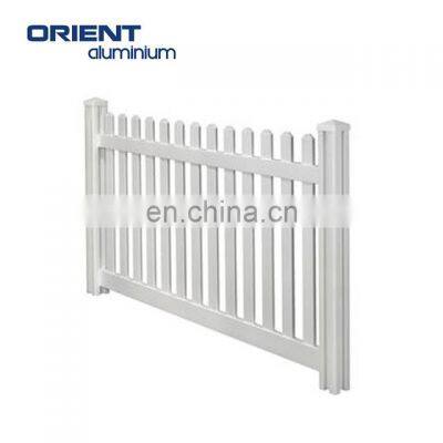 Aluminum Fence Wood Grain Slat Panels