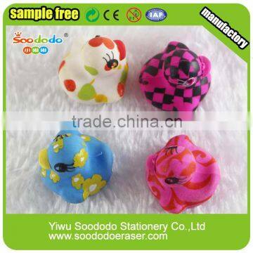 Cute 3D duck shape printing erasers for kids