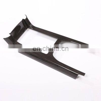 For Land Rover Discovery Sport Car-Styling Interior Accessory Chrome Gear Shift Panel Trim Sticker Black Wood