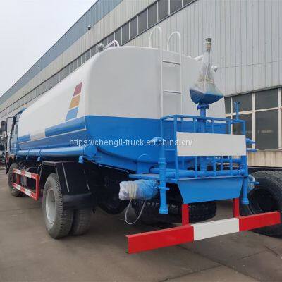 Dongfeng 145 153 Water Truck 10ton 12ton 15ton 15000 Liters 4000 Gallon Water Tank photo-3