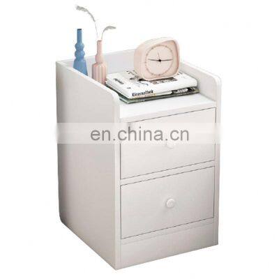 Simple And Stylish White Modern Nightstand Modern Bedside Table Nightstands For Bedroom