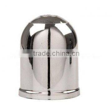 50mm and 1 7/8" chrome tow ball cover with spring clip