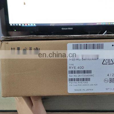 Wholesale Direct 200W 75D Servo Amplifier Fuji Electric Drive Brushless RYE.40D Servo Driver With Motor photo-3