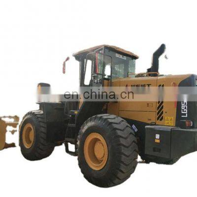 China made Used loader sdlg 958l,  Used SDLG 936 956 958 wheel loader 6 ton loader with cat engine