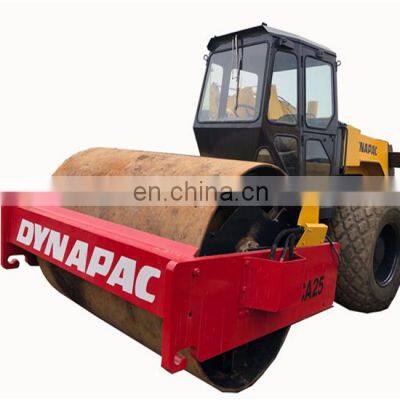 Used dynapac CA25D road roller with excellent price, road roller compactor ca25d for sale