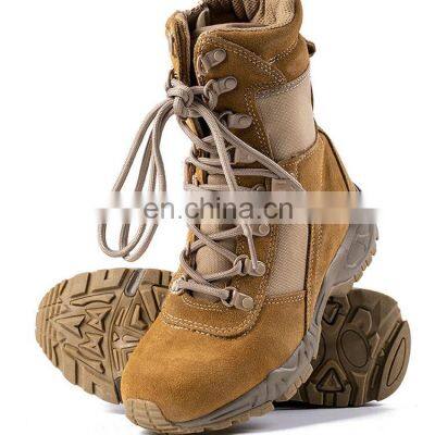 China Supply OEM Cheap Breathable Durable Mens Military Desert Swat Storm Boots photo-4