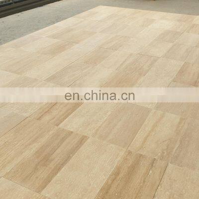 New Arrival Model Light Travertine Vein Cut Tile Filled Honed and Tumbled Cut to Size Made in Turkey CEM-FHVC-02-12 photo-5