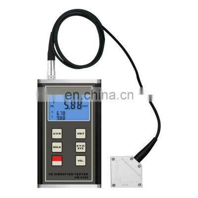 3D Vibration Meter VM-6380 Vibration Tester Analyzer Digital Vibration Tester