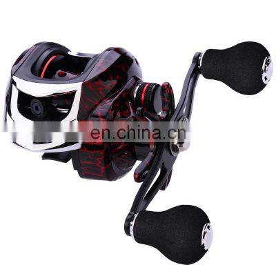 Cheap 18+1 Bearings Waterproof Left / Right Hand Baitcasting Fishing Reel with Magnetic Brake System Fishing Reels Saltwater Fis