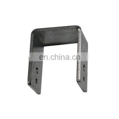 Aluminium Alloy Angle Metal Custom Precision Hardware Bracket U Shaped Metal Bracket For Wood Beams