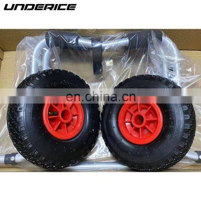 UICE Factory Sit On Top Kayak Cart Aluminum Foldable Kayak Carrier Trolley Foldable Kayak Carrier Trolley photo-5