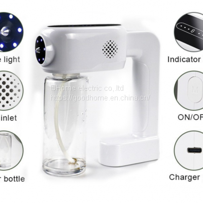 Cross Border New Blue Light Disinfection Gun Nano Spray Disinfection Gun Atomization Machine Hand Alcohol Spray Gun（Wechat:13510231336） photo-2