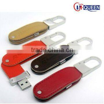 metal leather USB Stick flash memory drive