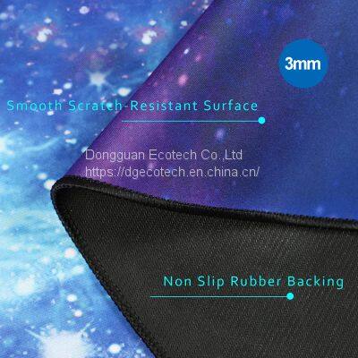 Non Slip Natural Rubber Foam Gaming Floor Protecting Gaming Zone Chair Mat Desk Mat Office Rolling Chair Mat photo-2