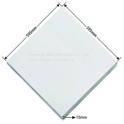 Low Price Suspended Mineral Fiber Acoustic Ceiling Board Tiles photo-4