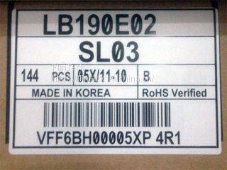 LB190E02-SL03 LG 19.0 дюймов панель типа a-Si TFT-LCD photo-3