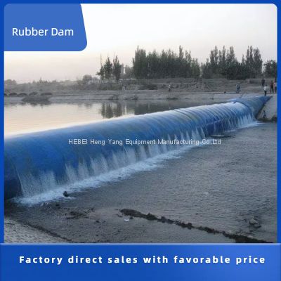 china Water filled or inflatable rubber dam, farmland irrigation