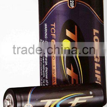 Super cell dry battery D size R20 1.5V