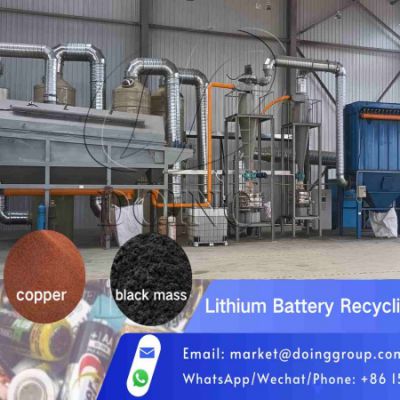 Lithium-ion Battery Metal And Black Mass Recycling Plant