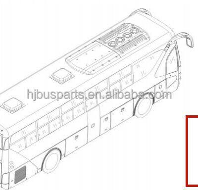 Other Performance Parts High Quality Bus Parts ZK6129H 5911-00557 Compartment Door RH NO.1 for Bus photo-5