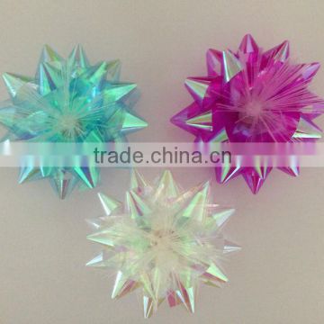 LED Ribbon Bow/lighting ribbon bow change with 7 colors for Christmas Decoration