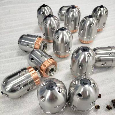 22K/40K U-Pipe Cleaning Badger Nozzle New Condition Industrial Condenser Heat Exchanger Tube Cleaning Rotary Nozzle