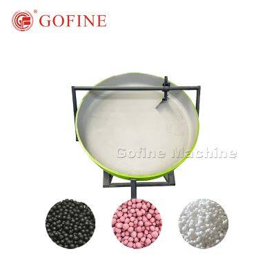 Disc granulation machine for organic fertilizer production